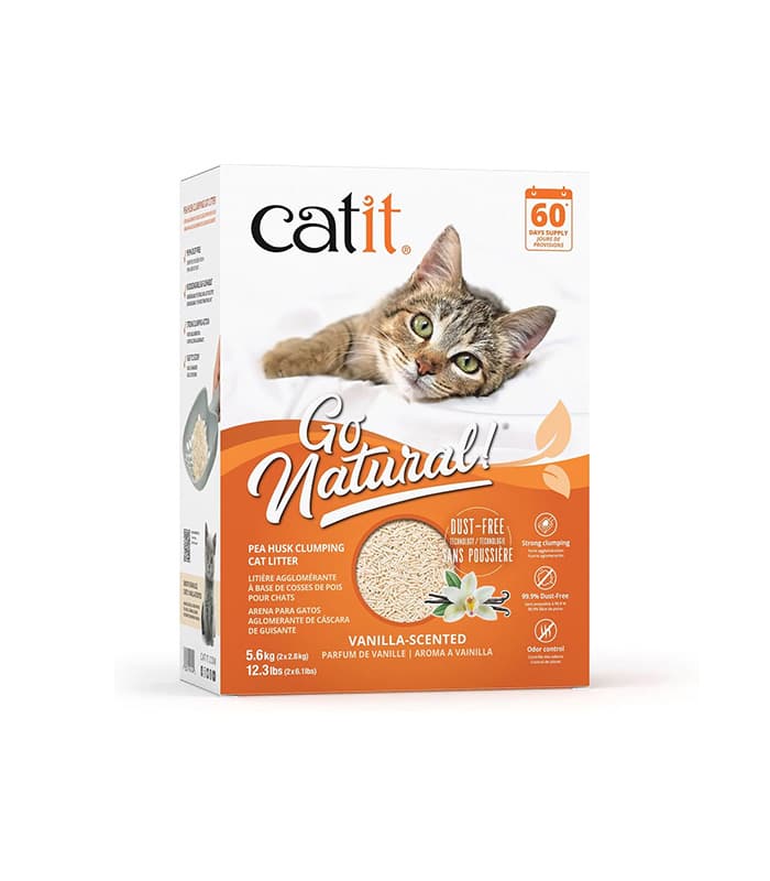 pet-product-cats-litter-4-0.jpg Catit Go Natural Pea Husk Clumping Cat Litter – Image 1